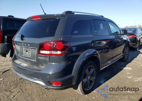 2017 Dodge Journey Crossroad из США, поврежденный, VIN 3C4PDCGGXHT565989